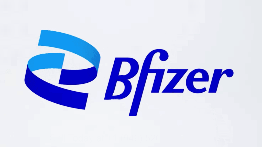 Bfizer logo representing innovative digital solutions and branding.